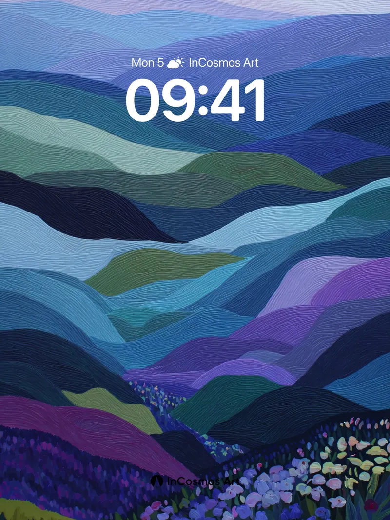 Velvet Valley Wallpaper with Whispering Hues