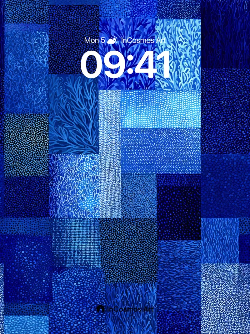 Deep Sea Tapestry Wallpaper with Coral Whispers