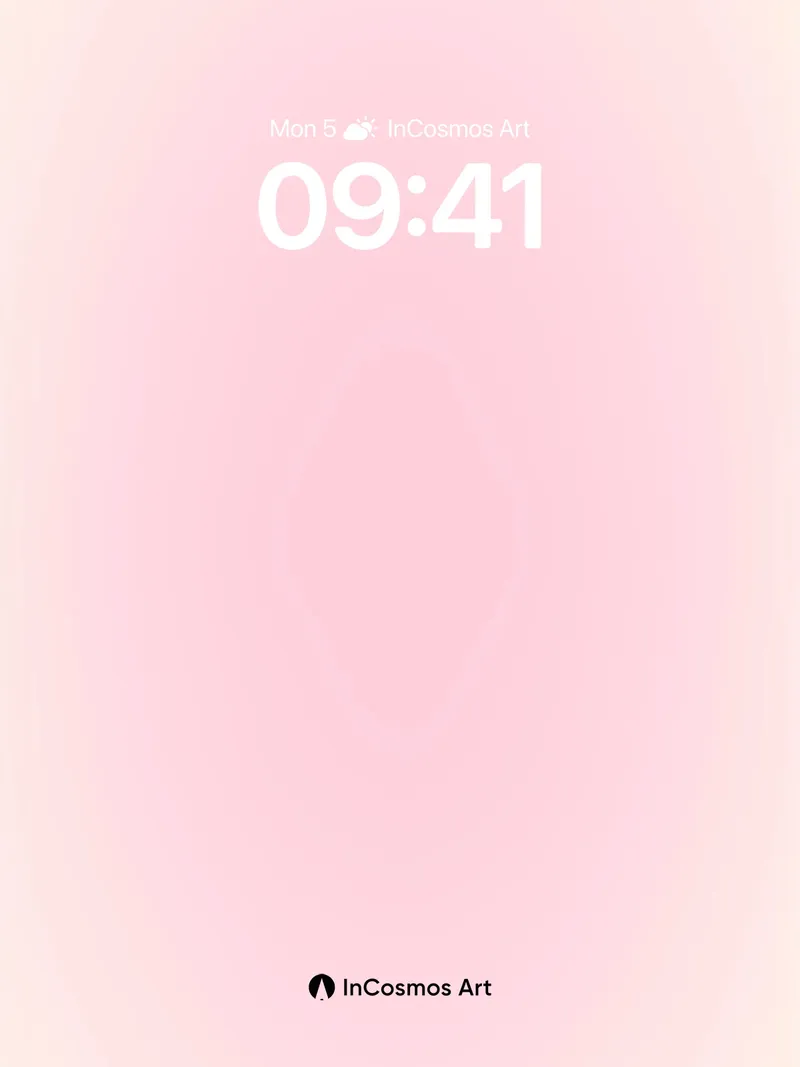Soft Hush Gradient Wallpaper with Ethereal Light