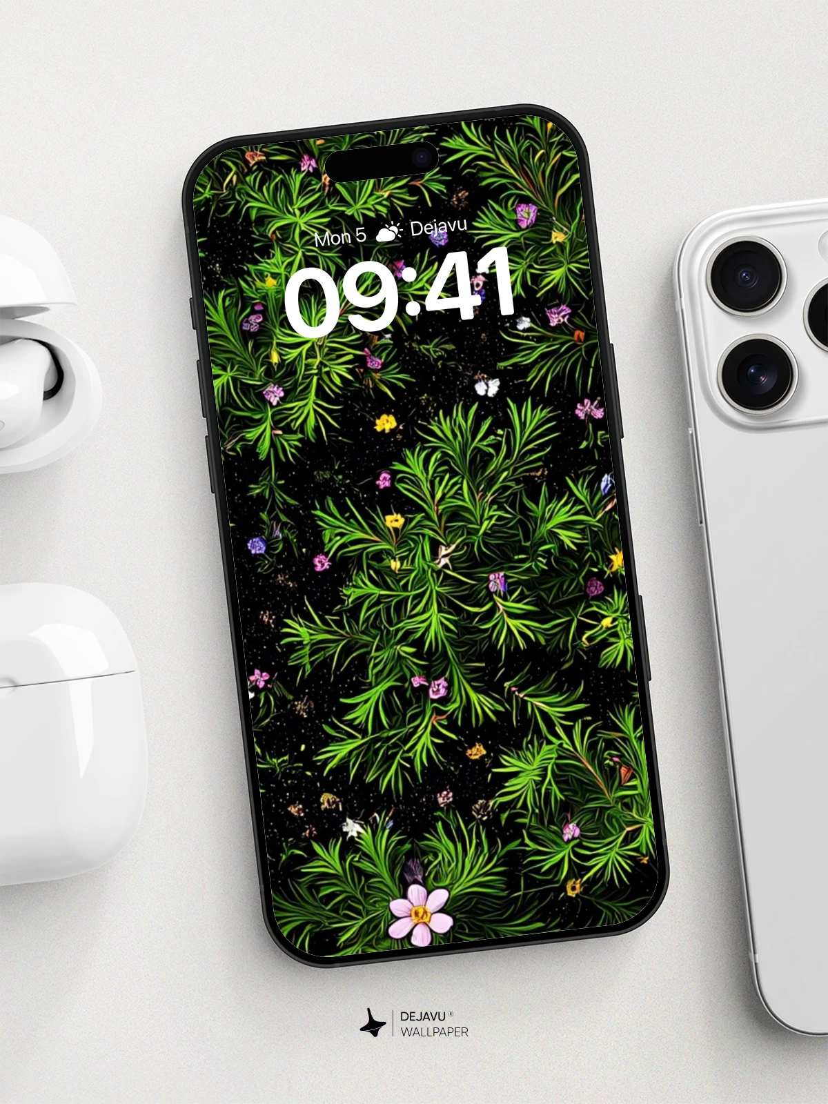 Wildflower Meadow Wallpaper 8K for iPhone and Android