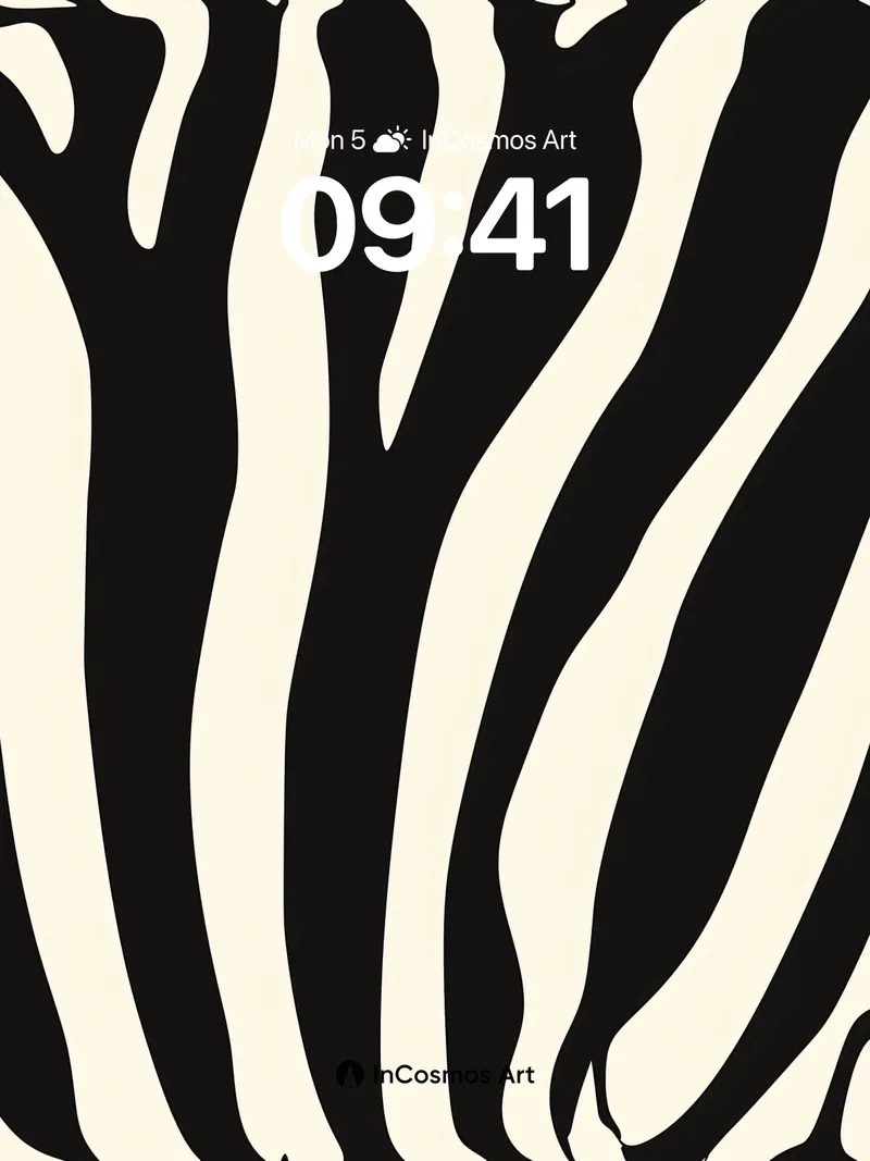 Bold Stride Wallpaper with Wild Contrast