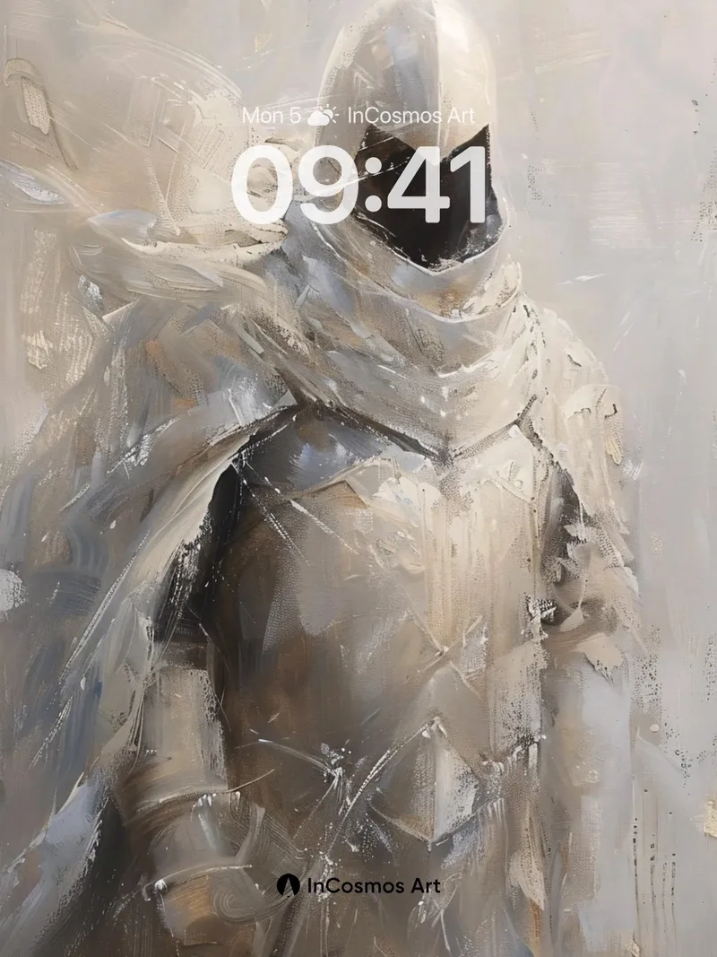 Silent Sentinel Wallpaper with Whispering Armor