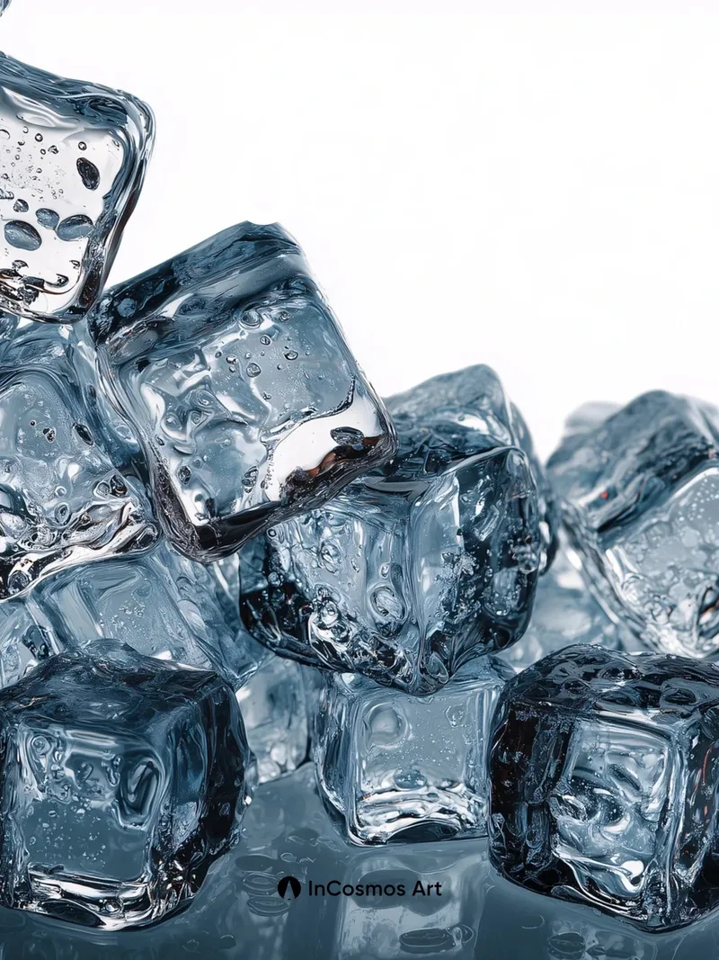 Frost Whisper Wallpaper with Crystal Clarity