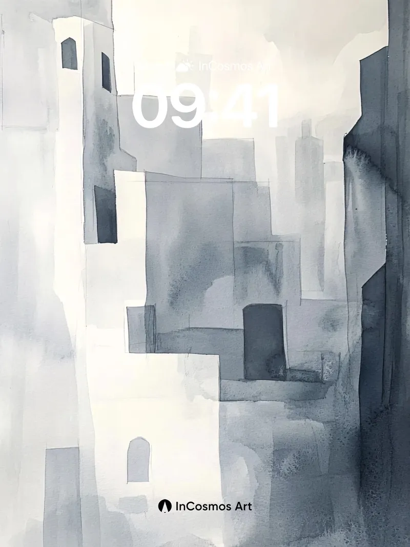 Mist-Swept Stone Wallpaper with Whispering Walls