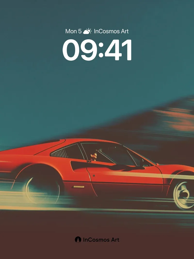 Velvet Velocity Wallpaper with Mountain Shadow