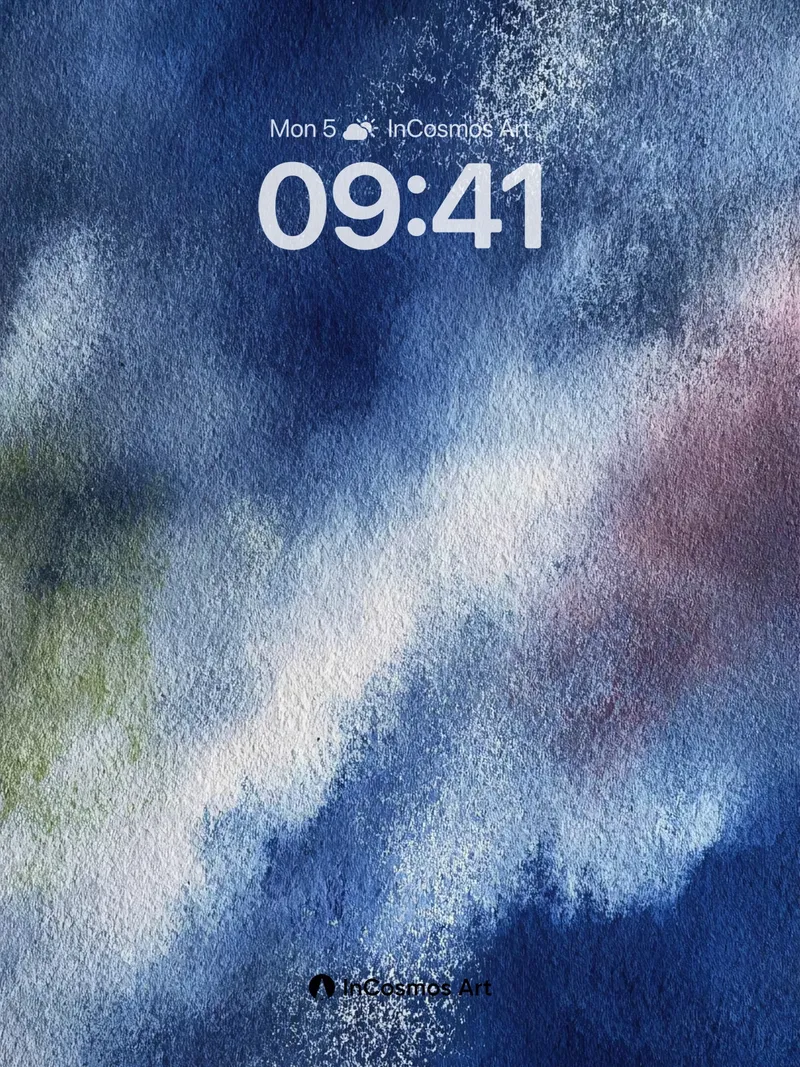 Nocturnal Nebula Wallpaper with Cosmic Dust