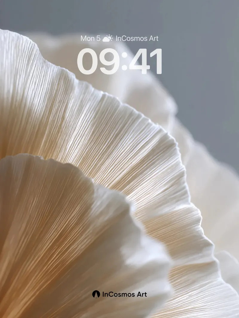 Silken Reverie Wallpaper with Whispering Petals