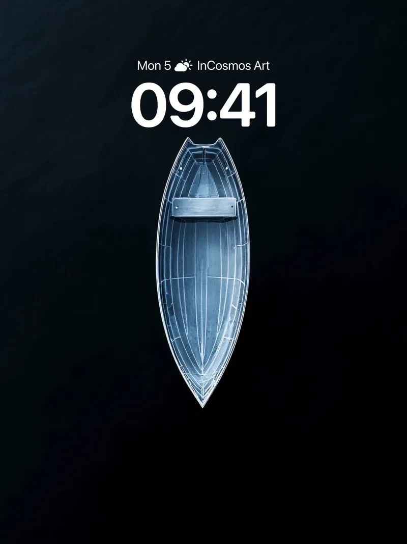 Silent Float Wallpaper with Midnight Hull