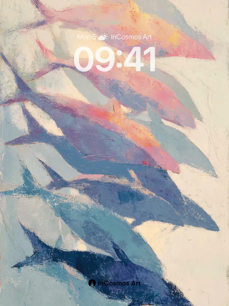 Serenity Current Wallpaper with Floating Shadows