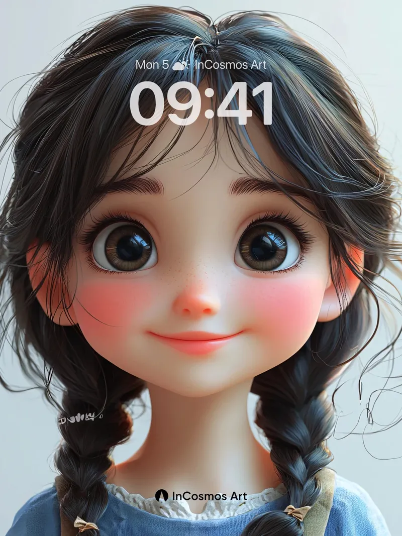 Gentle Light Wallpaper with Braided Whispers