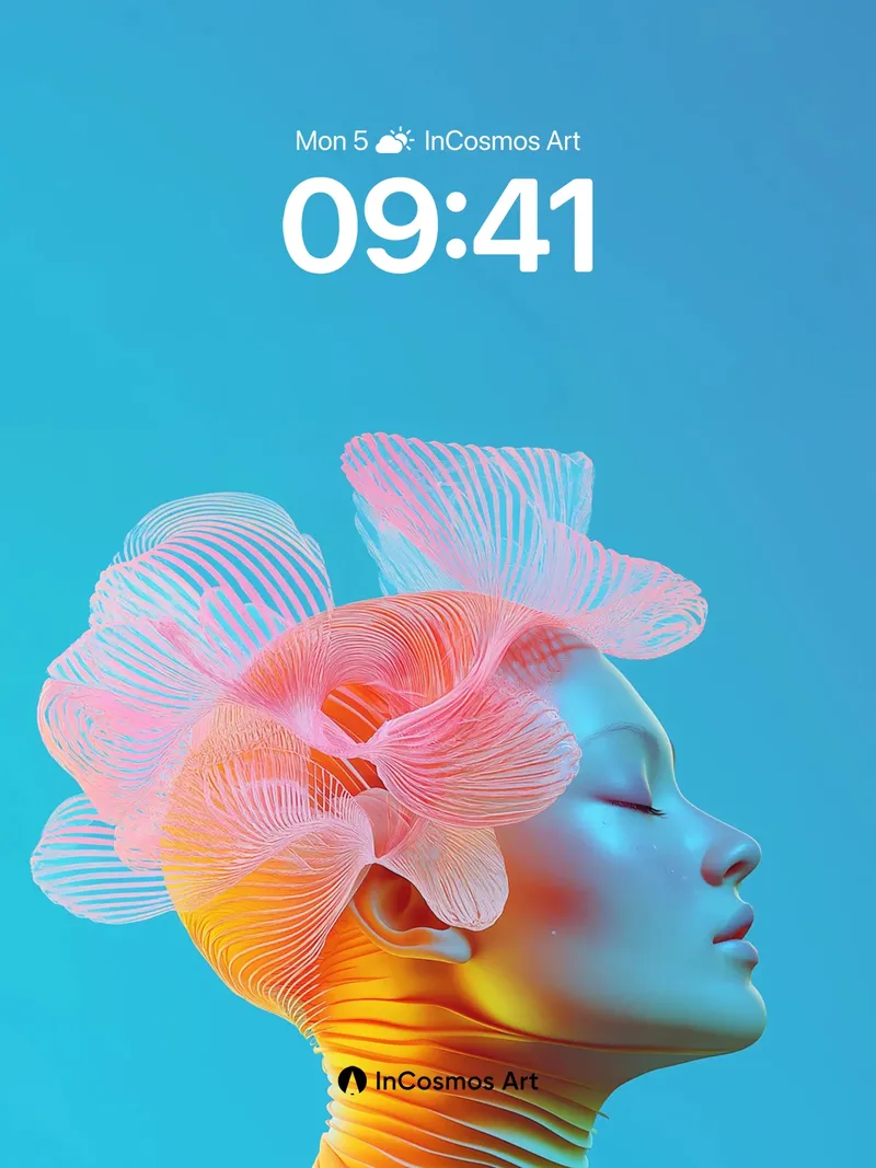 Serene Bloom Wallpaper with Ethereal Light