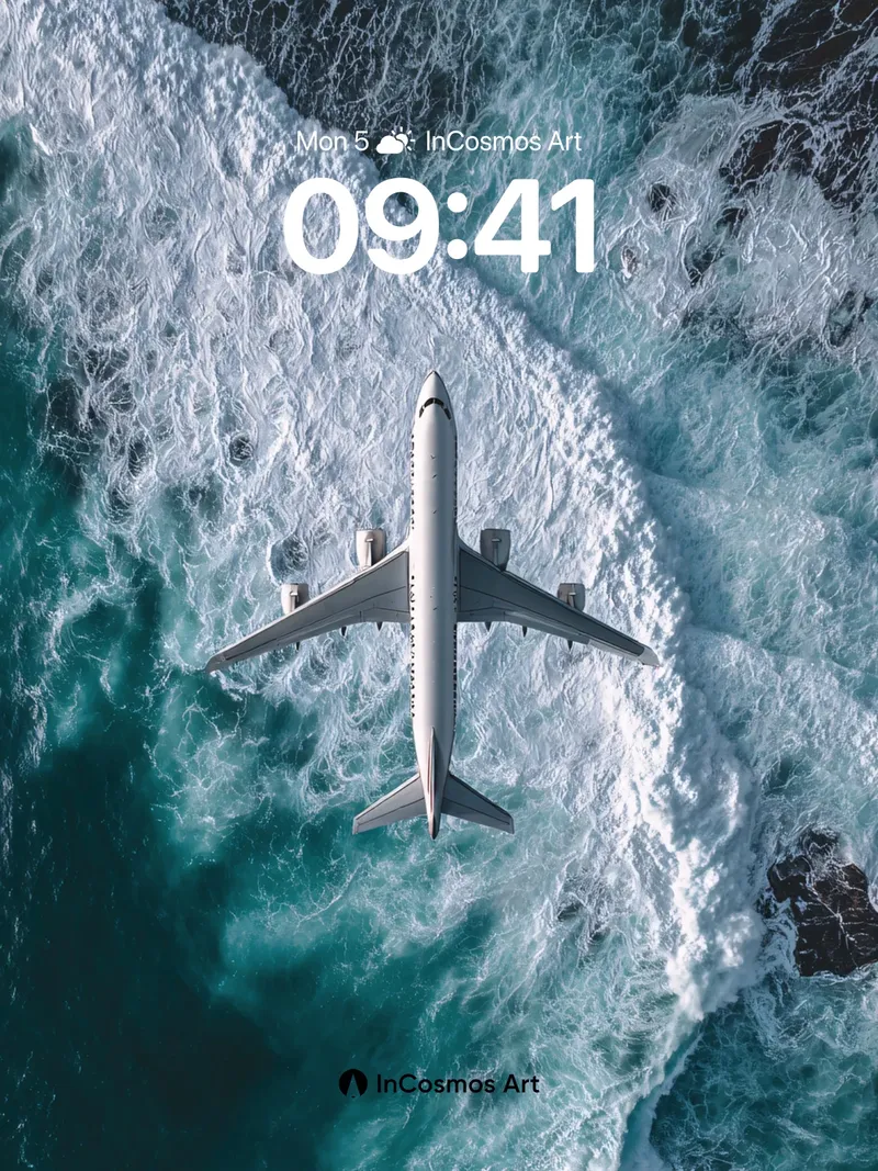 Oceanic Flight Wallpaper with Storm Veil