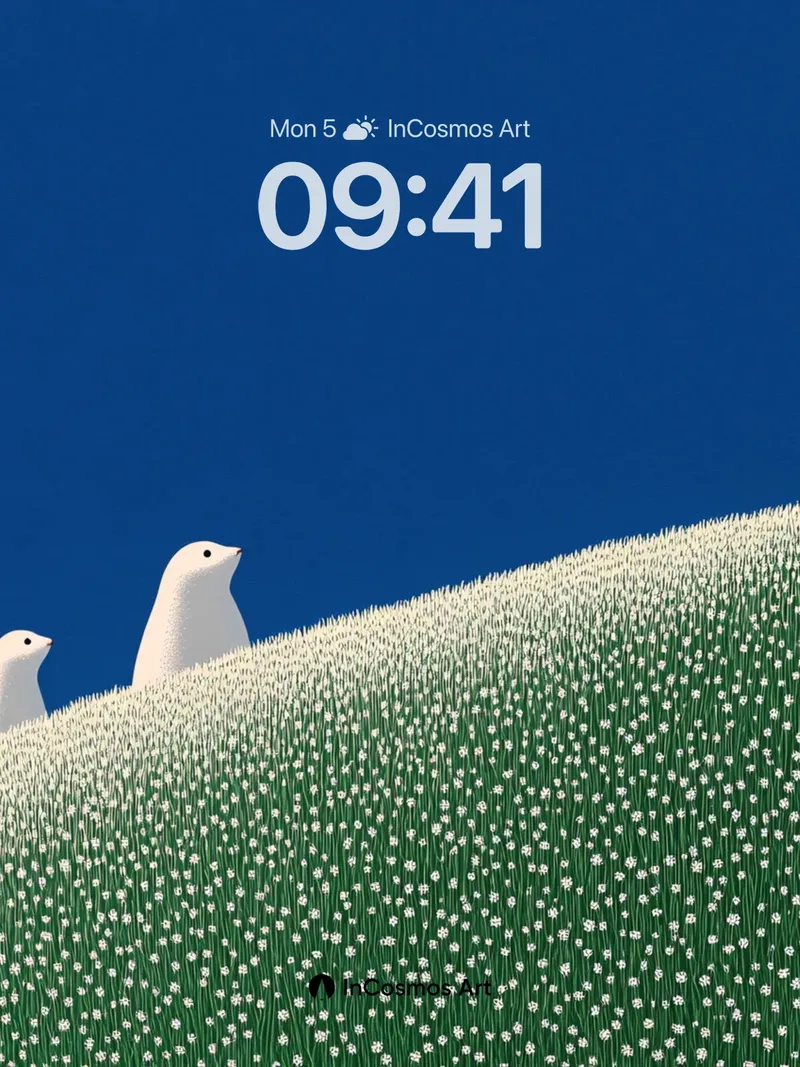 Serenity Ridge Wallpaper with Whispering Snow
