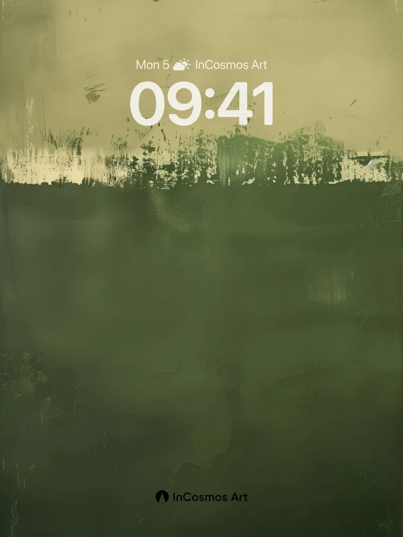 Muted Horizon Wallpaper with Weathered Texture