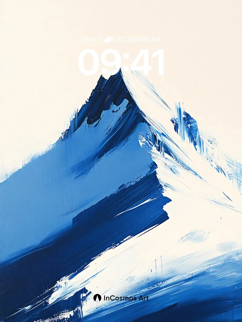 Crisp Silence Wallpaper with Frozen Light