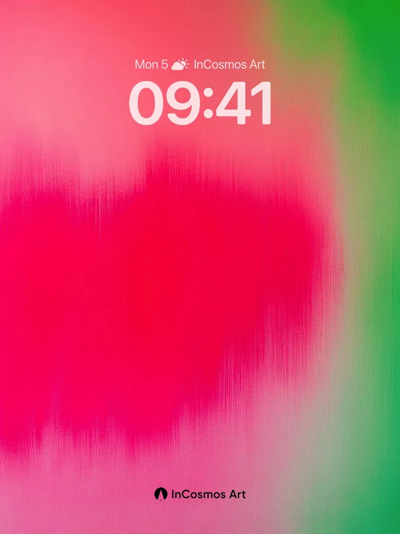 Pulsing Chroma Wallpaper with Breathable Hues