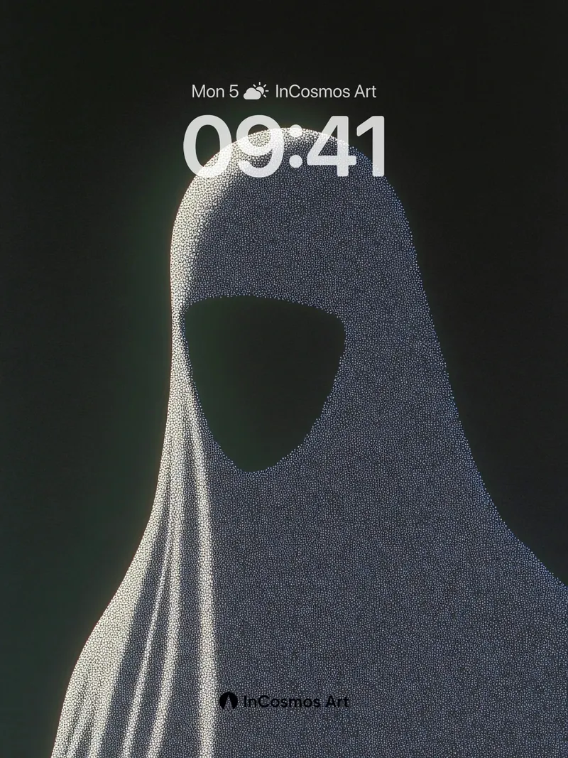 Shadow Veil Wallpaper with Whispering Light