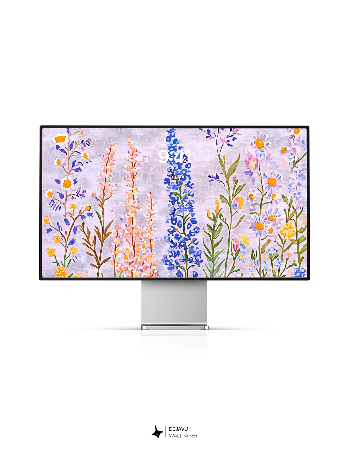 Whimsical Wildflower Meadow Wallpaper 8K for iPhone and Android