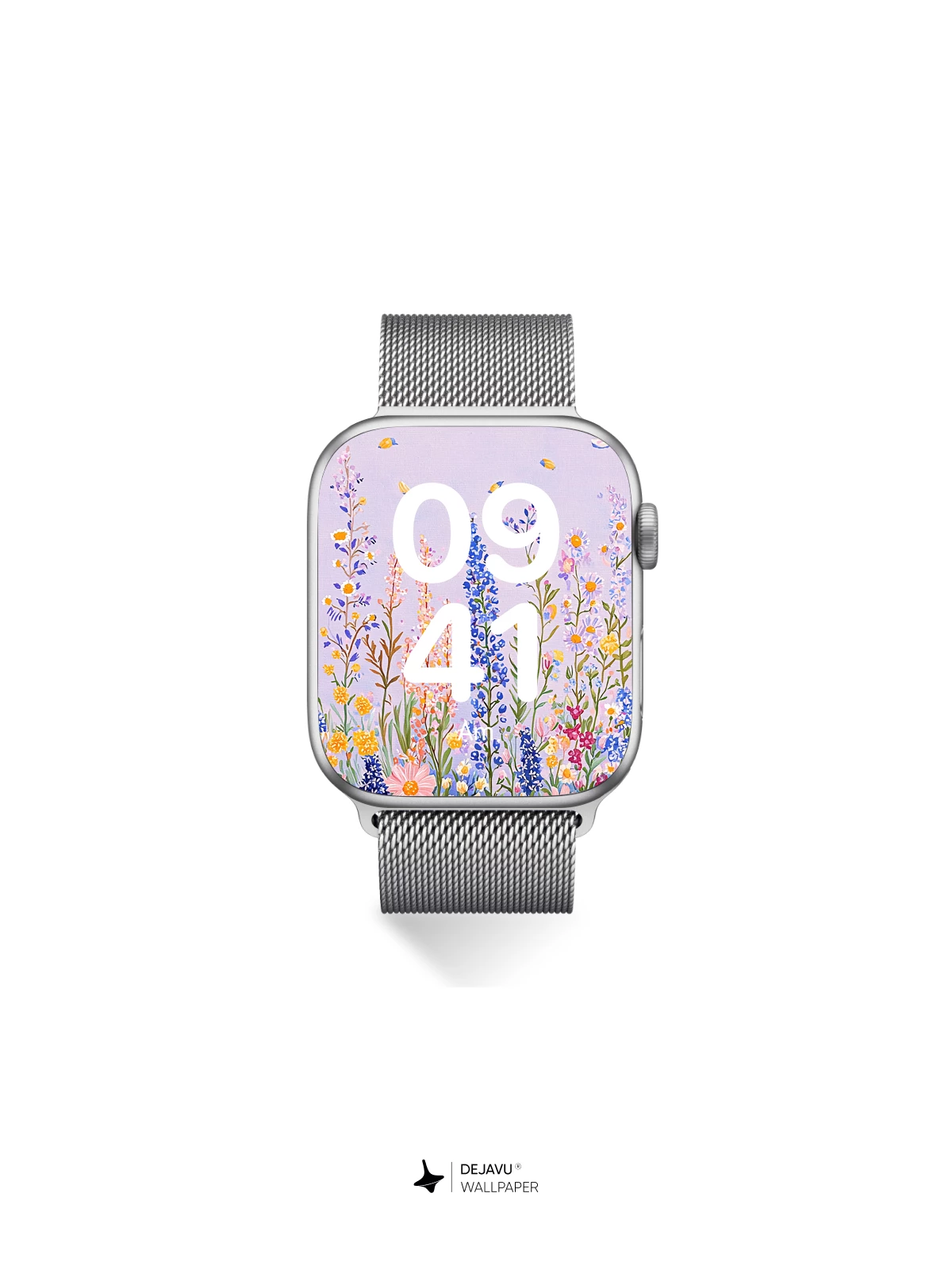 Whimsical Wildflower Meadow Wallpaper 8K for iPhone and Android