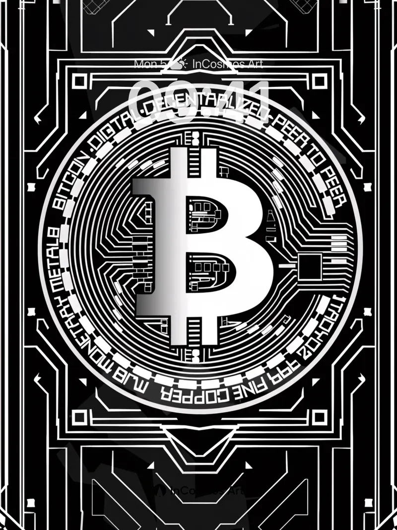 Circuit Pulse Wallpaper with Bitcoin Core