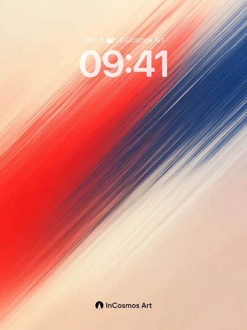 Velvet Motion Wallpaper with Diagonal Light Trails