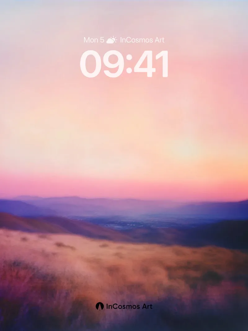 Serenity Horizon Wallpaper with Hushed Light