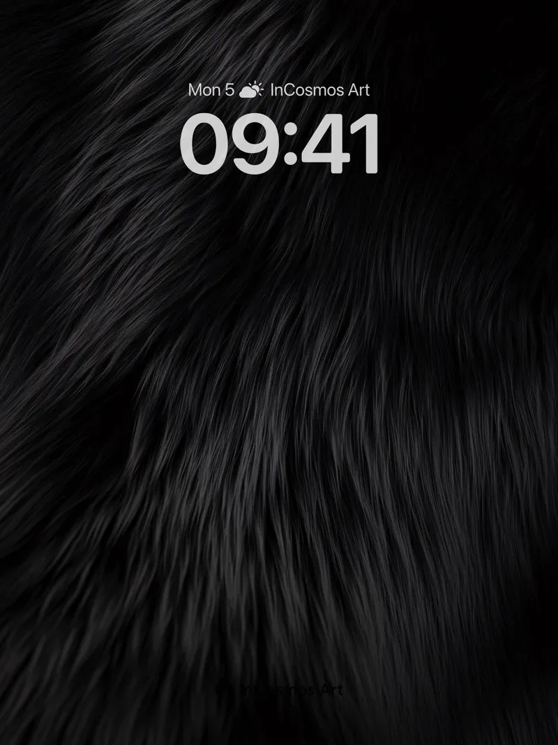 Velvet Shadow Wallpaper with Whispering Strands