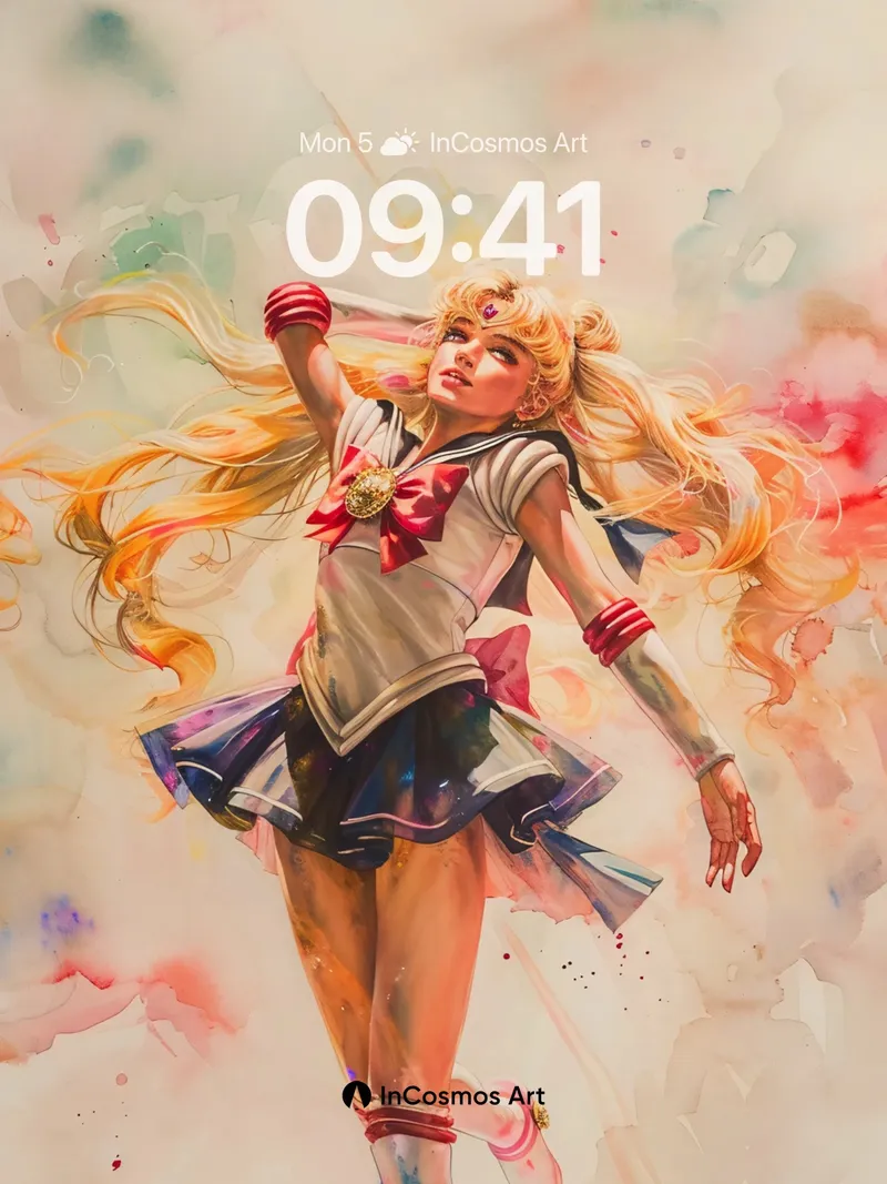 Golden Radiance Wallpaper with Ethereal Motion