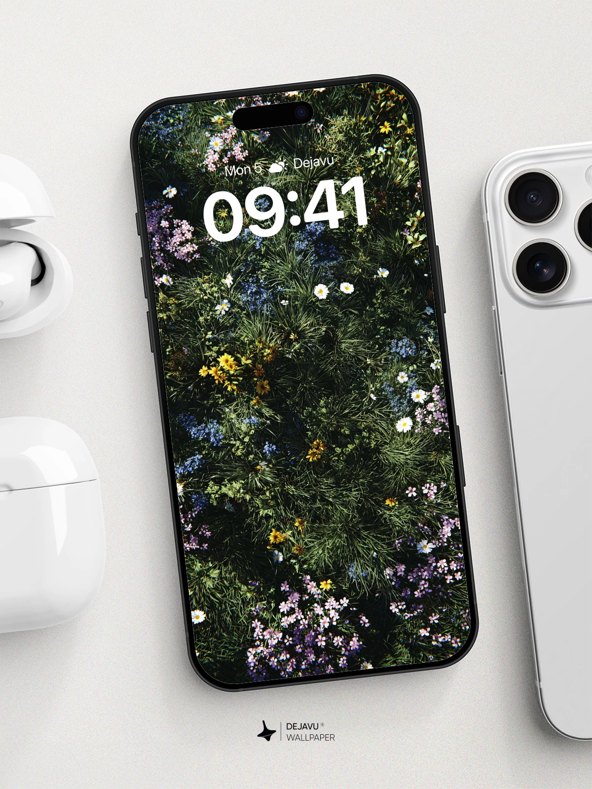 Wildflower Meadow Wallpaper 8K for iPhone and Android