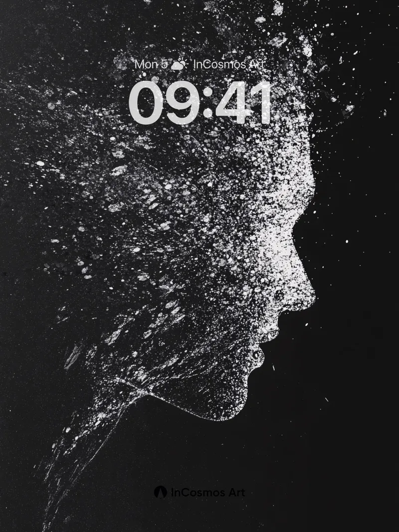 Fragments of Light Wallpaper with Dissolving Profile