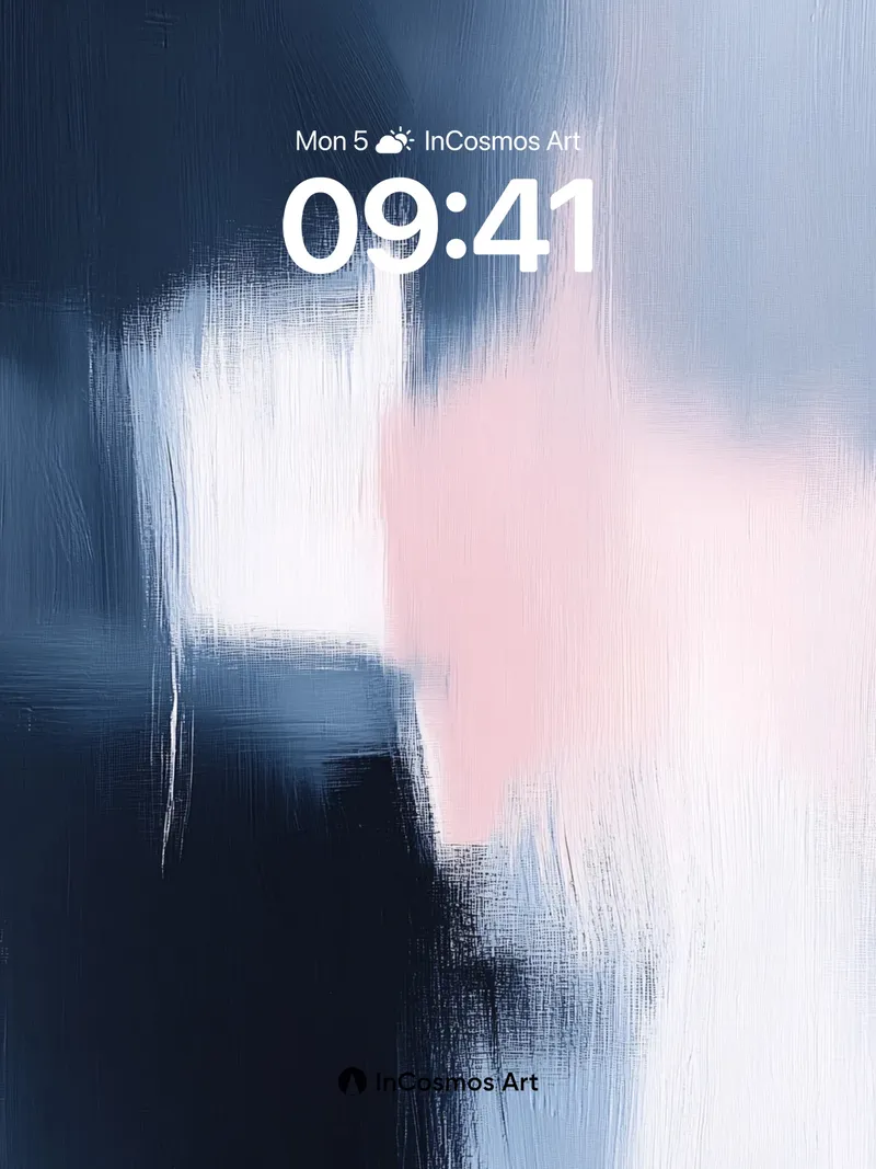 Silent Hush Abstract Wallpaper with Soft Light Drift