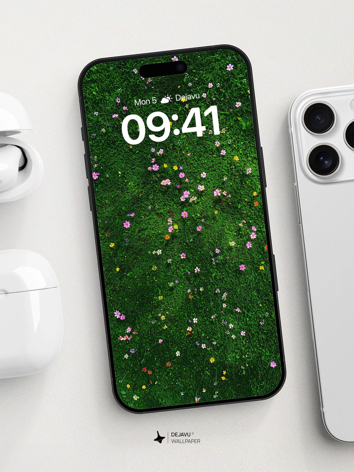 Wildflower Meadow Wallpaper 8K for iPhone and Android