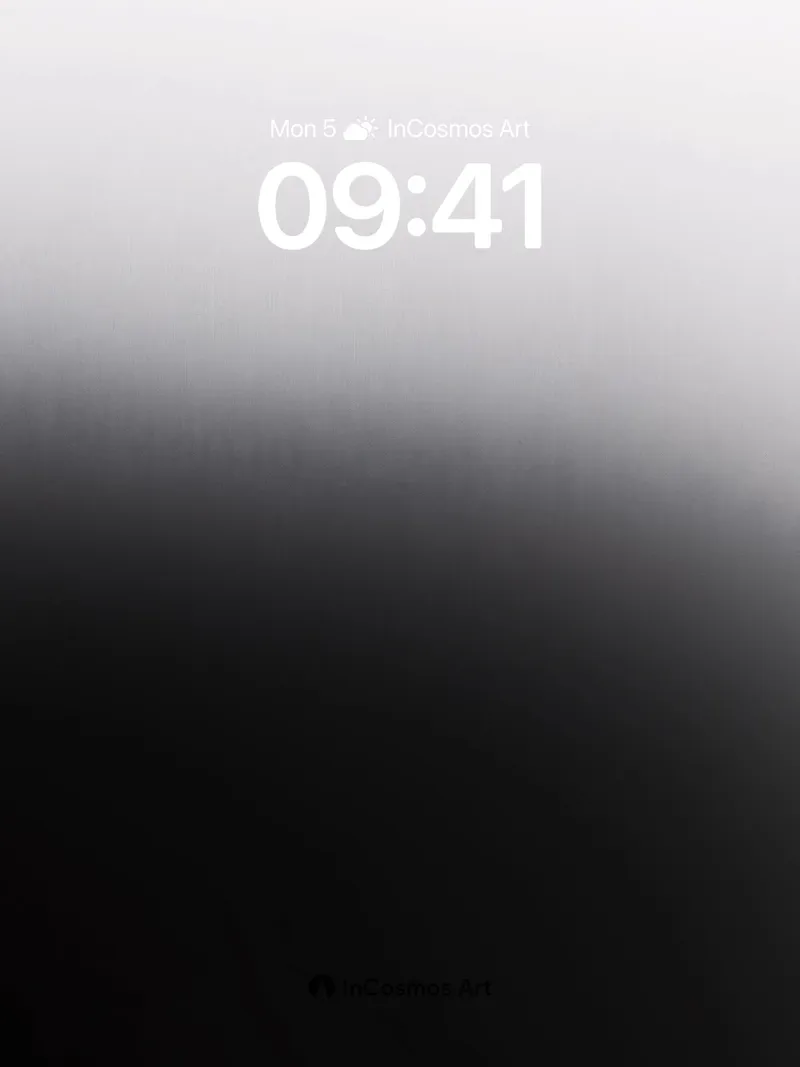 Shadow Veil Wallpaper with Soft Gradient Depth