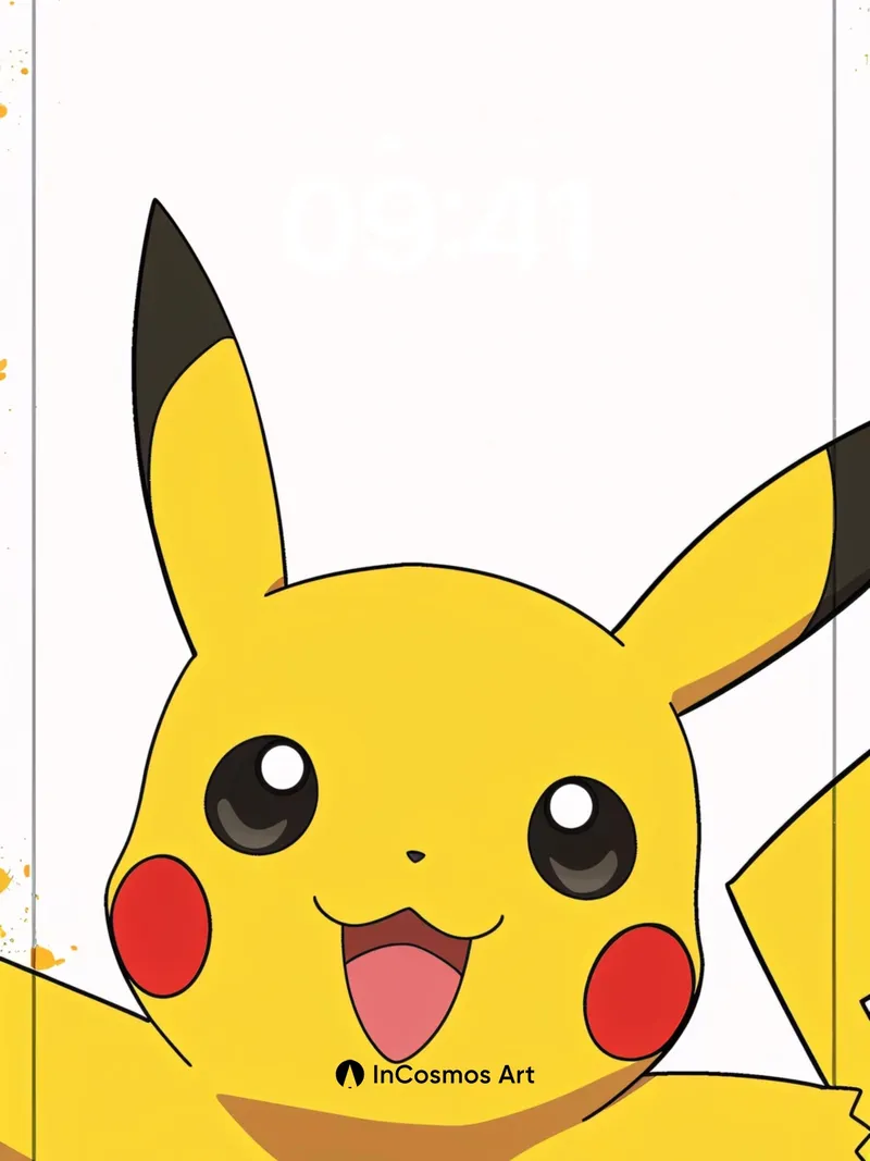 Playful Spark Wallpaper with Pikachu Charm
