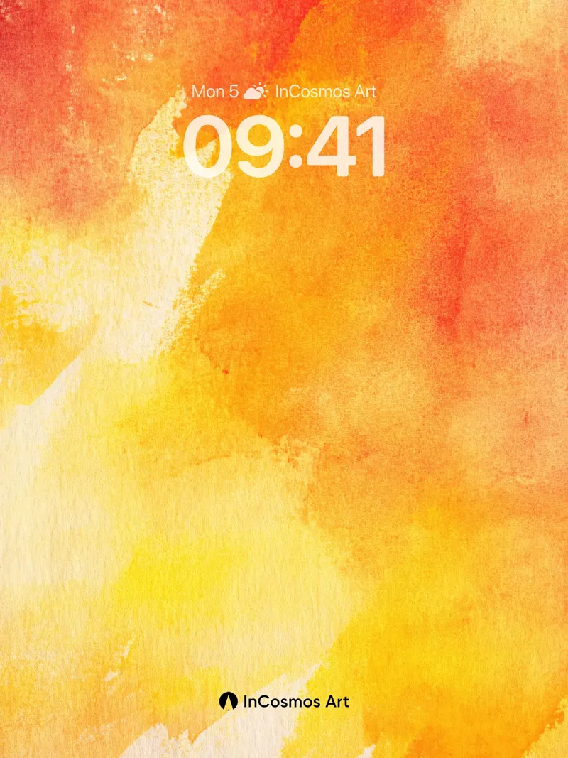 Blazing Horizon Wallpaper with Sunlit Edges