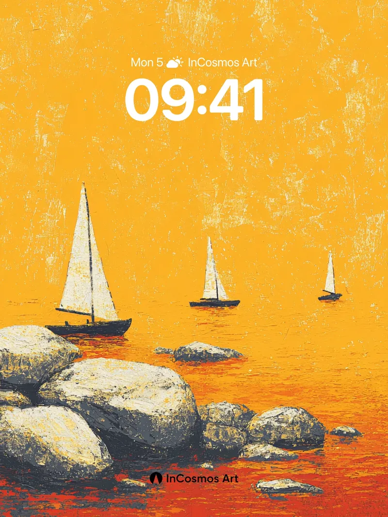 Sailfire Wallpaper with Golden Hush