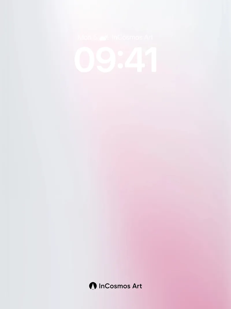 Soft Hush Gradient Wallpaper with Ethereal Light