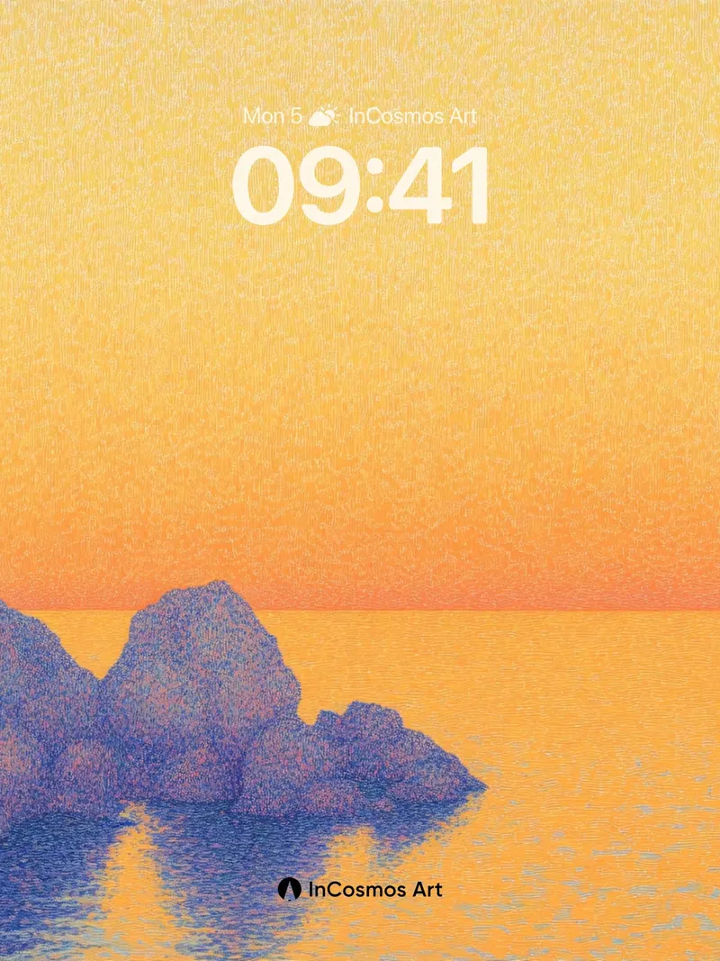 Golden Hush Wallpaper with Sailboats at Dusk