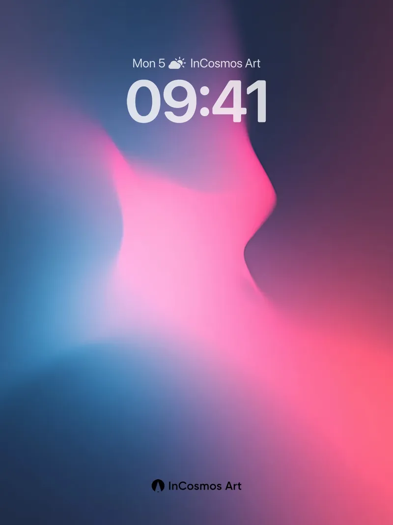 Luminous Veil Wallpaper with Ethereal Flow