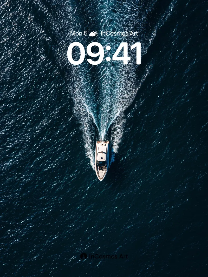 Calm Abyss Wallpaper with Ocean Veil