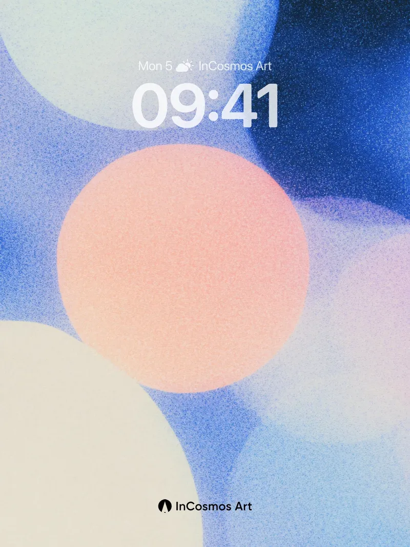 Soft Focus Wallpaper with Floating Hues