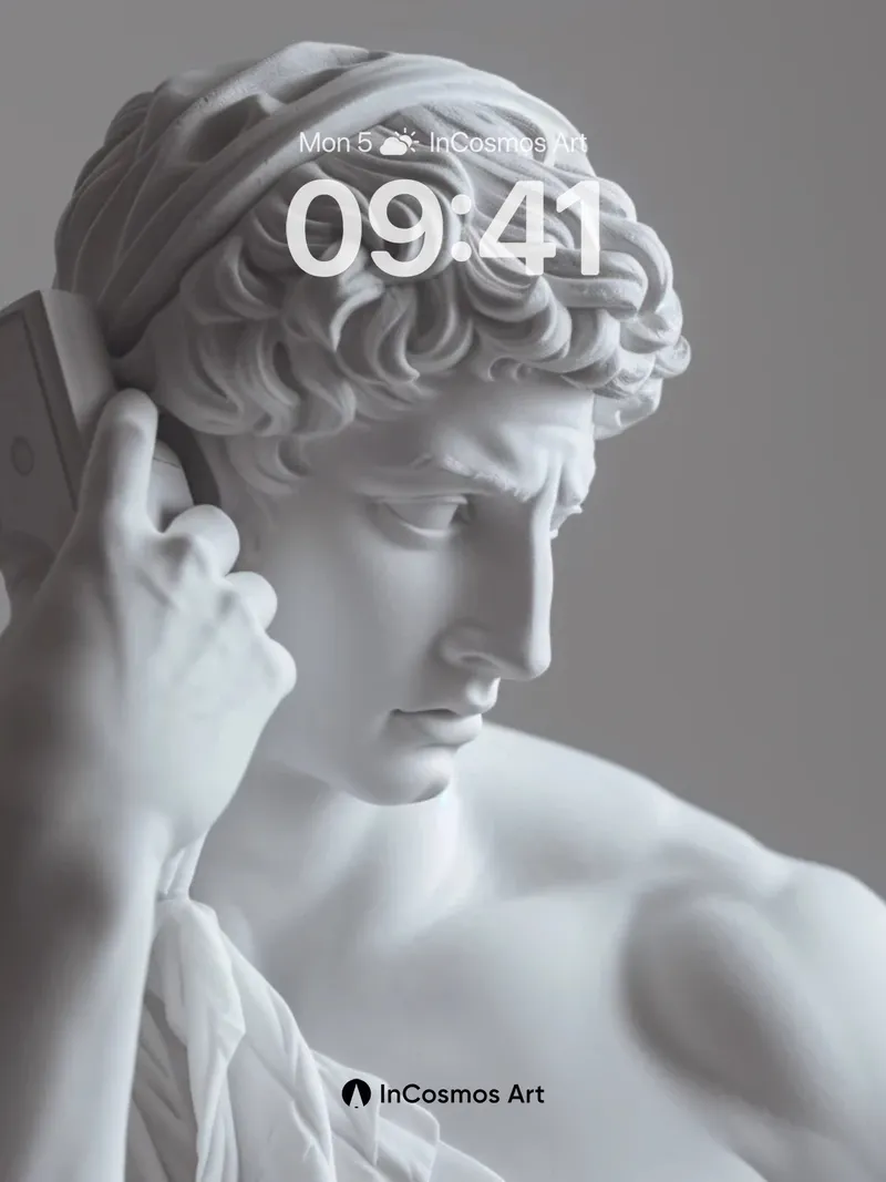 Sculpted Silence Wallpaper with Modern Whisper