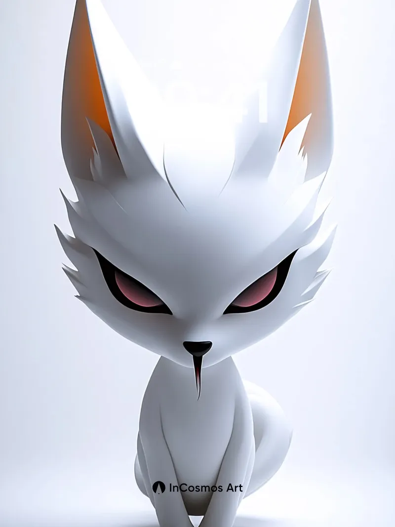 Frostbite Gaze Wallpaper with Shadowed Eyes