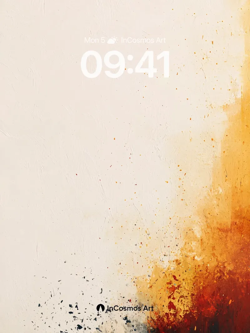 Burnt Horizon Wallpaper with Ashen Whispers