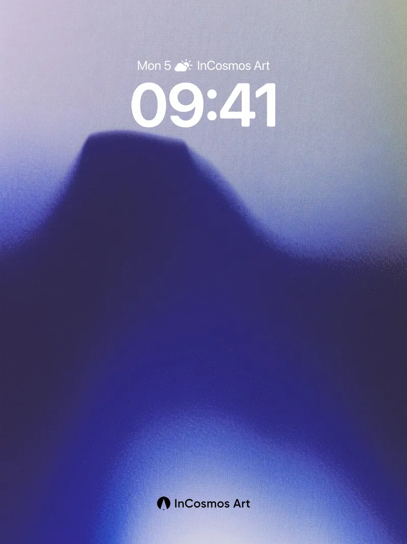 Mystic Ridge Wallpaper with Ethereal Haze