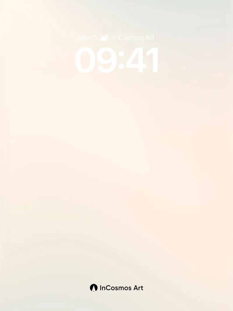 Soft Horizon Wallpaper with Gentle Light Shift