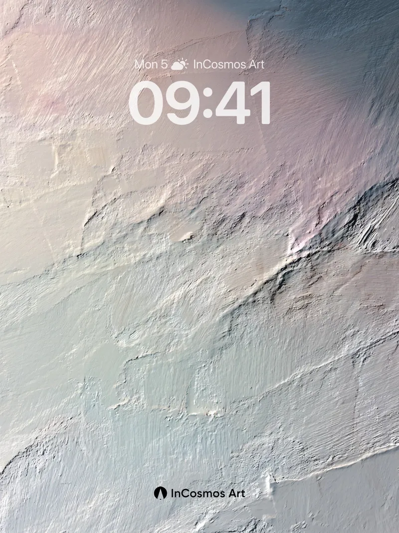 Soft Hush Wallpaper with Ethereal Light Veils