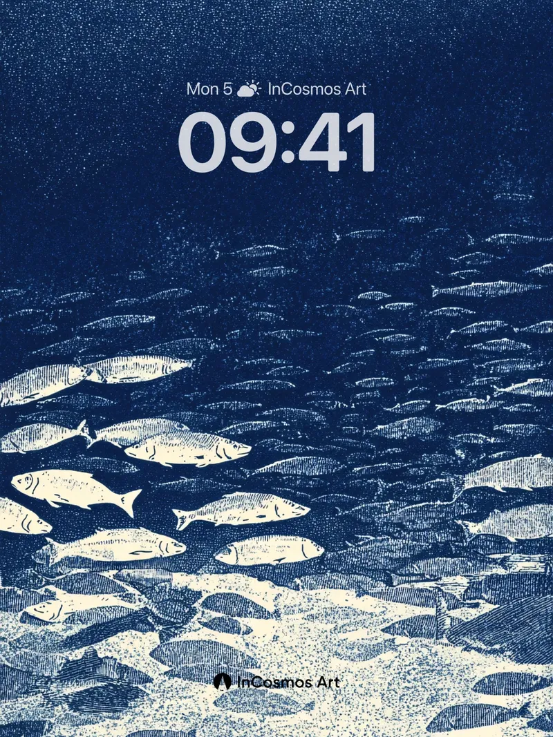 Silent School Wallpaper with Deep Sea Hush