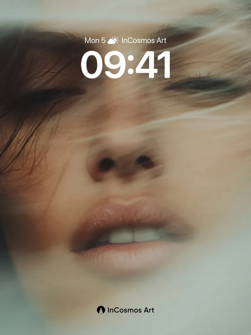 Whispered Veil Wallpaper with Breath of Light