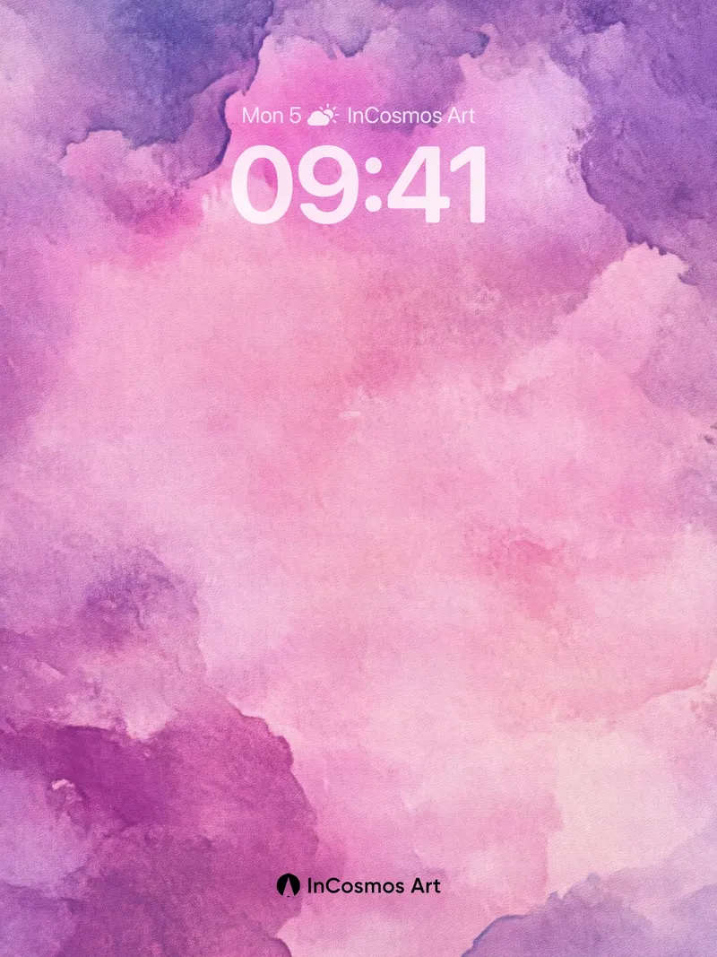 Luminous Veil Wallpaper with Ethereal Hues